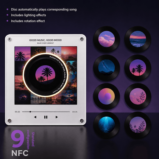 Snap & Play™ Magnetic Music Player