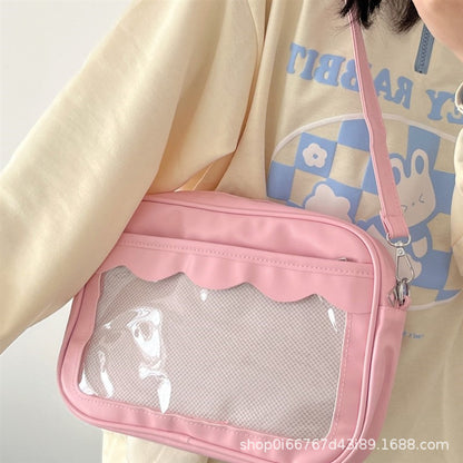 Pink kawaii ita crossbody bag