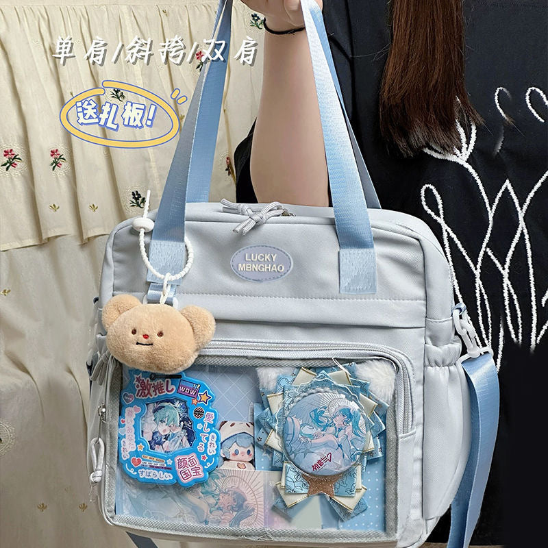Blue ita tote backpack