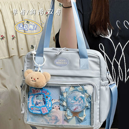 Blue ita tote backpack