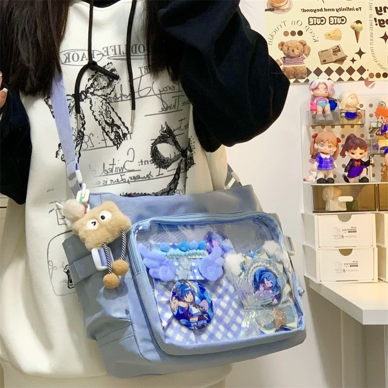 Blue ita messenger bag