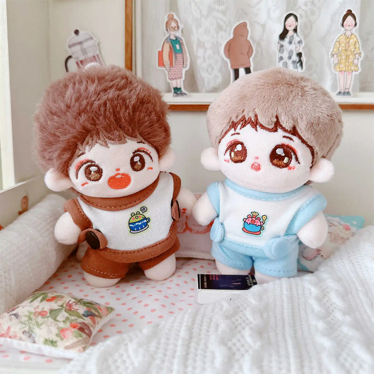 10 cm cotton doll outfit sets – photo 2