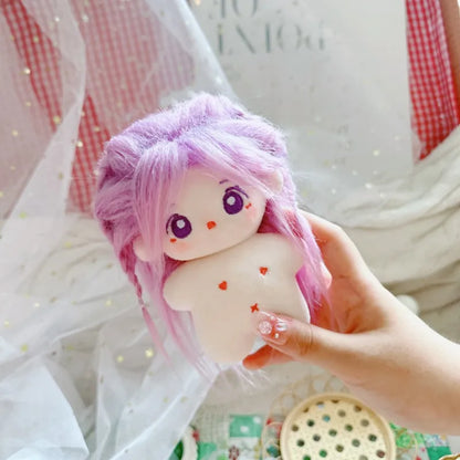 Purple 10 cm cotton doll