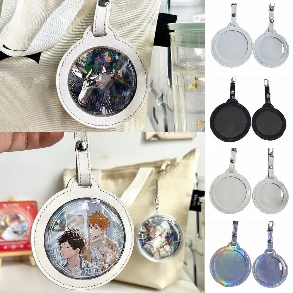 Clear badge pouch keychain – photo 2