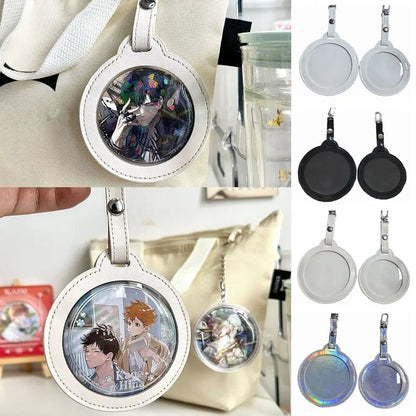 Clear badge pouch keychain – photo 2
