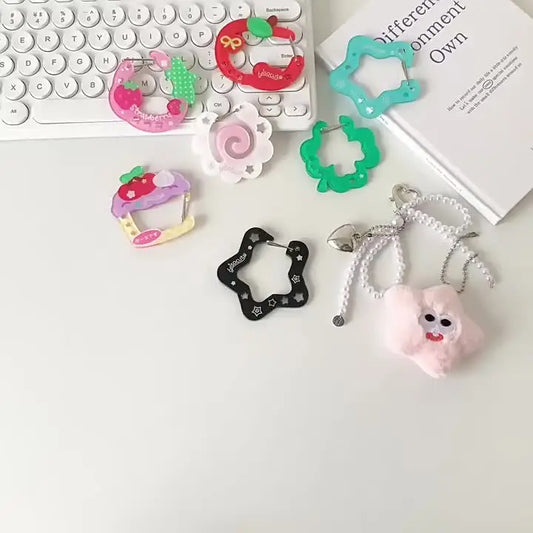 Acrylic carabiner clips – photo 1
