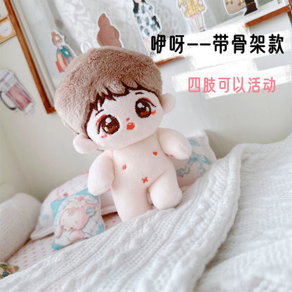 10 cm Mini Cotton Doll – Doll A posable