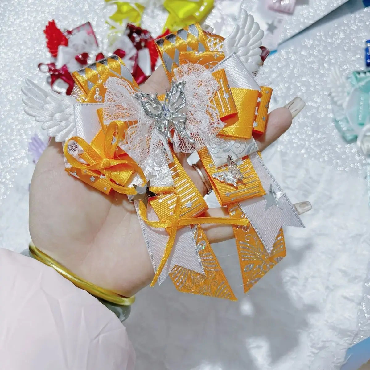 Lolita bow brooch – Orange