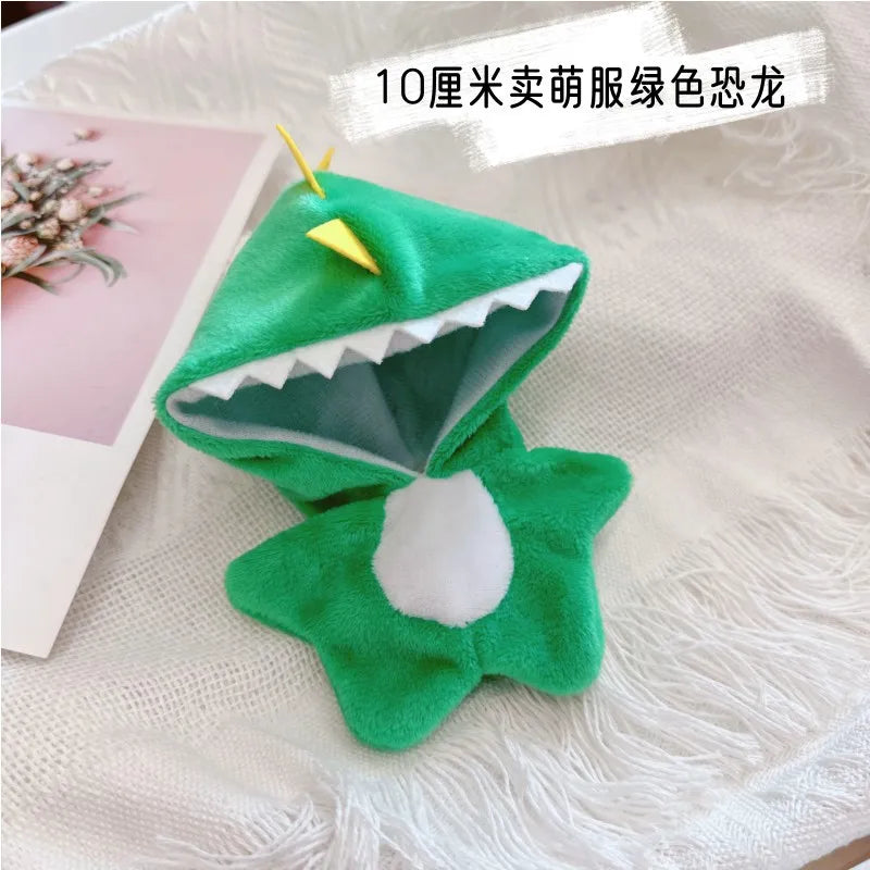 Dinosaur costume for 10 cm doll