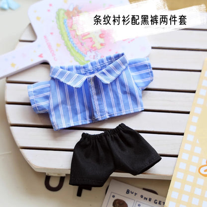 10 cm doll outfit – Stripe Set