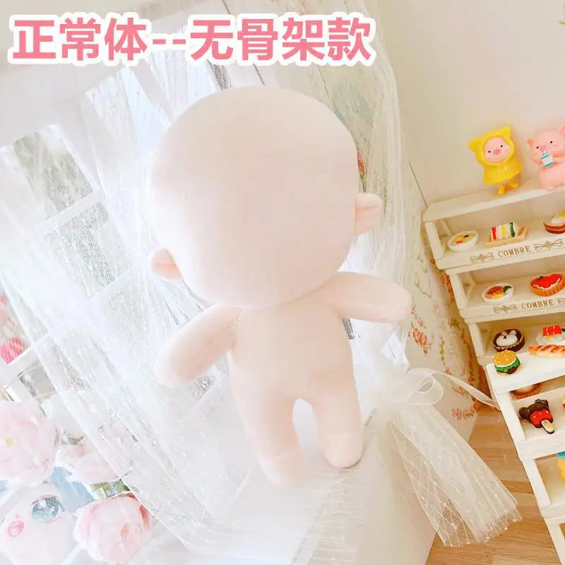 Blank cotton doll body – slim