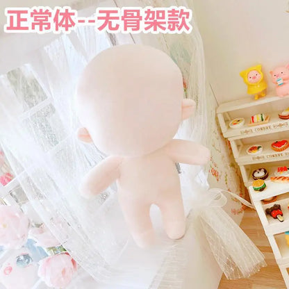 Blank cotton doll body – slim