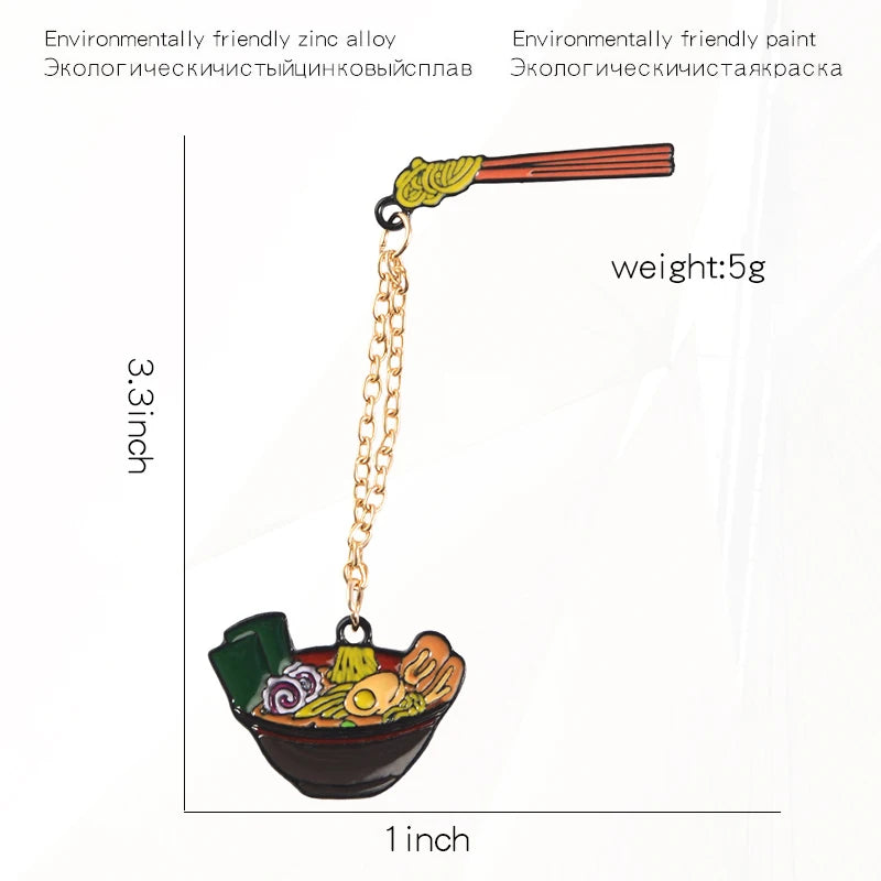 Ramen Bowl Enamel Pin – photo 3