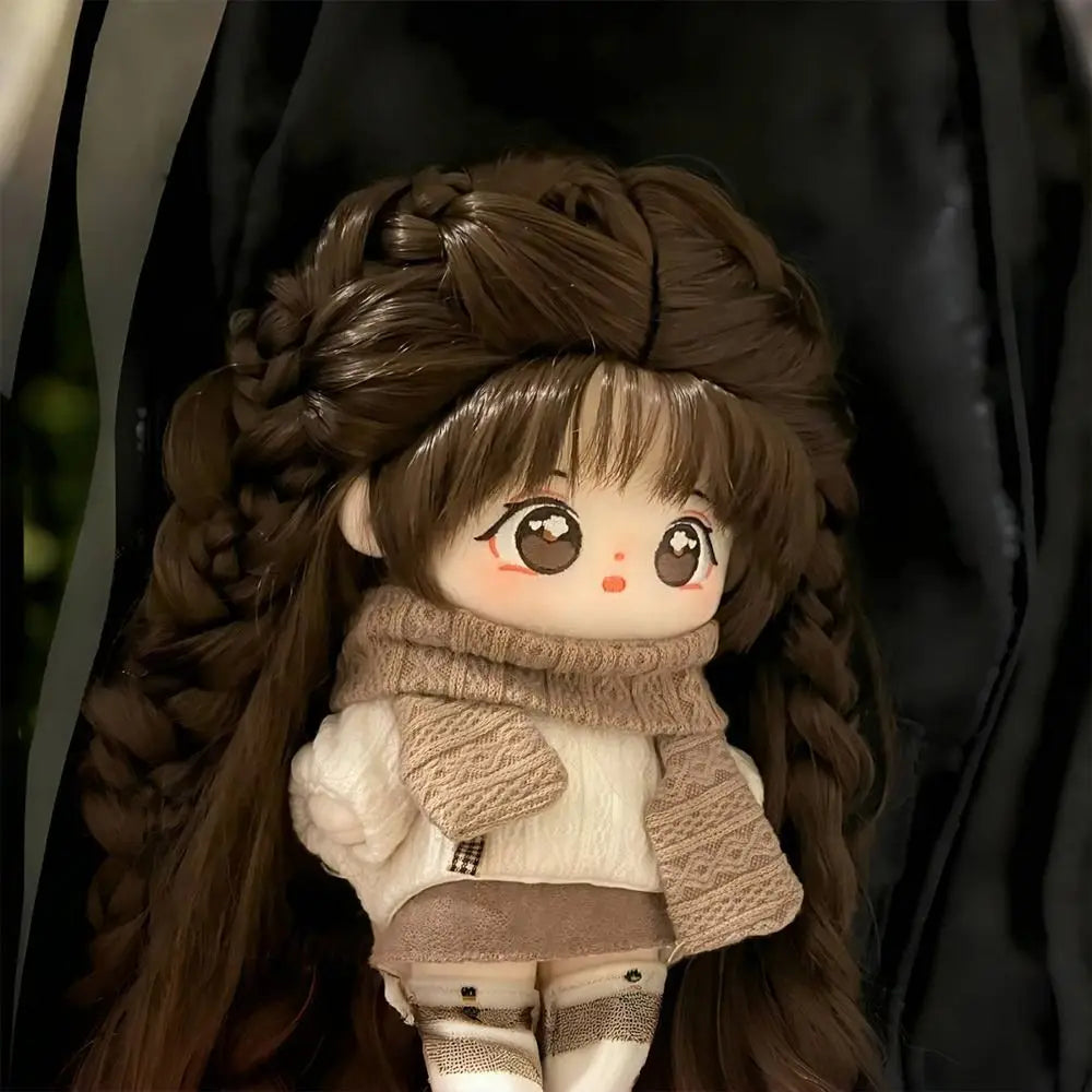 20 cm long-hair cotton doll – photo 2