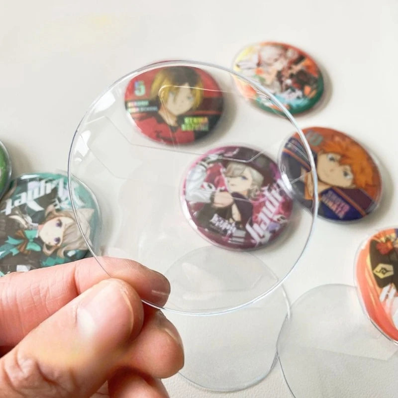 Clear badge protectors – photo 2