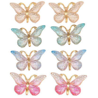 Glitter butterfly charms – photo 1