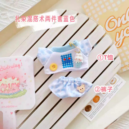 10 cm doll outfit – Blue Suit
