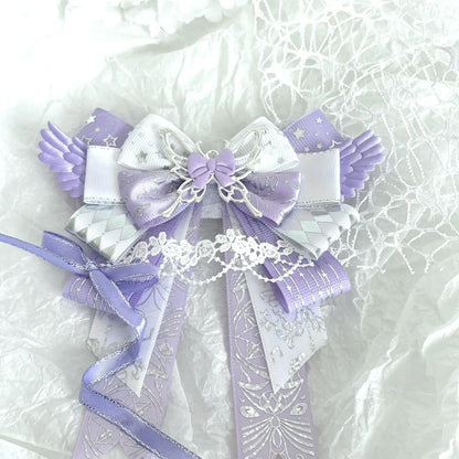 Lolita bow brooch – Lavender